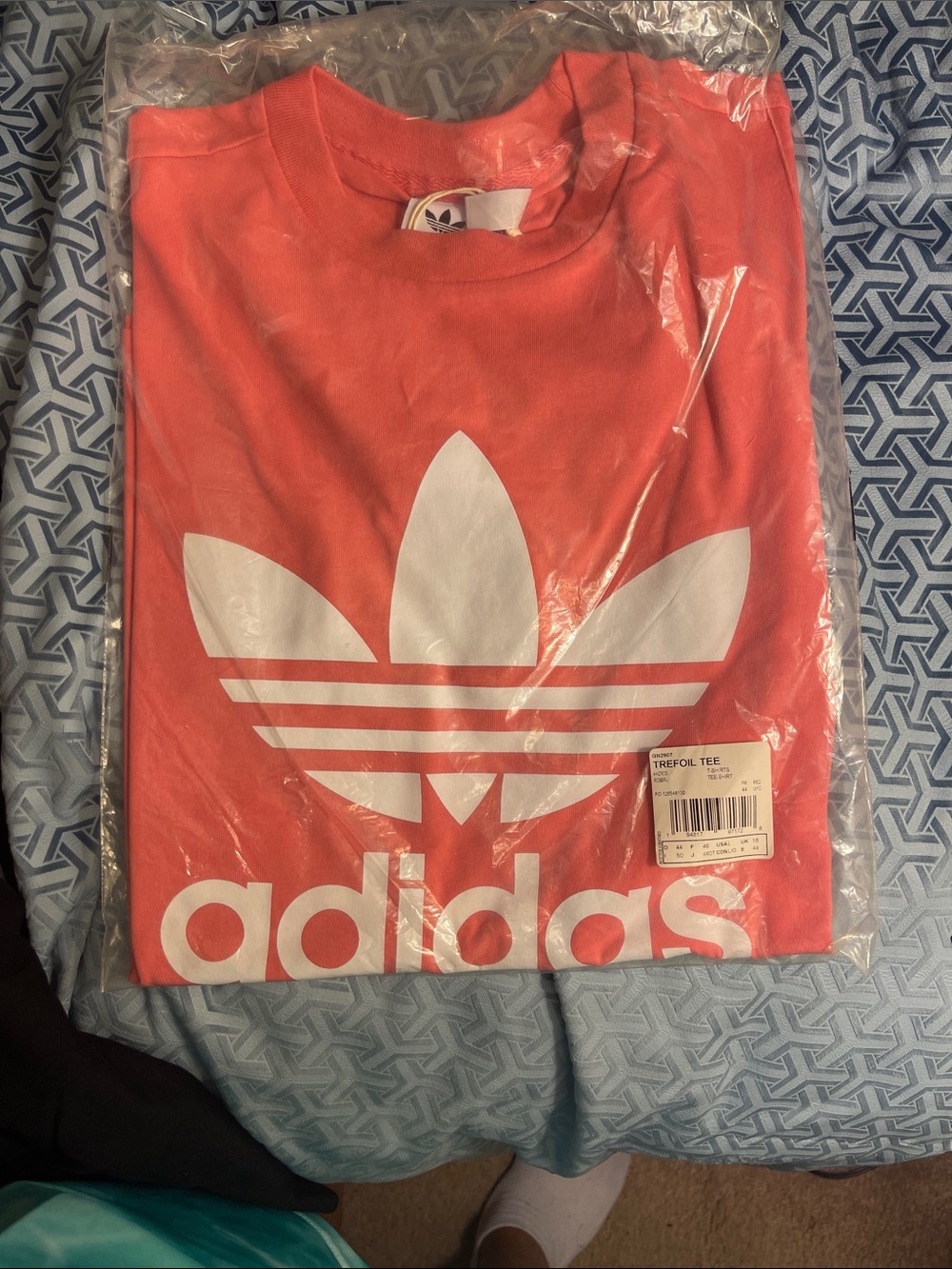 Adidas trefoil tee